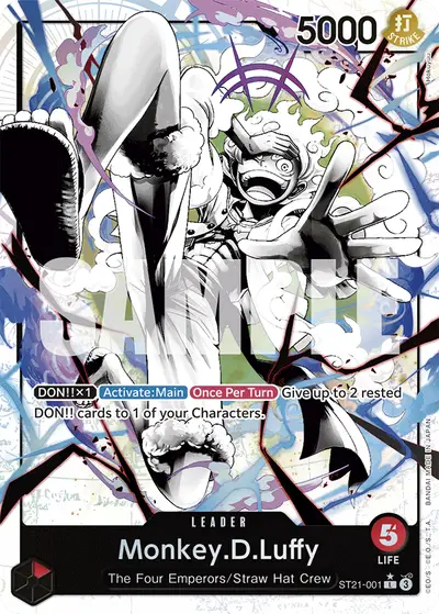 Monkey D. Luffy ST21-001 Parallel ST21 Gear 5