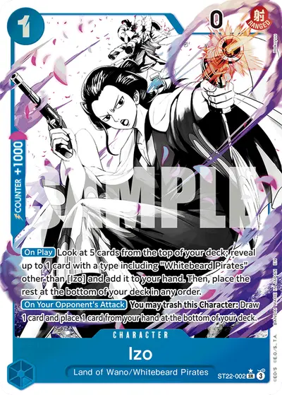 Izo ST22-002 Parallel ST22 Ace & Newgate