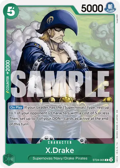 X.Drake ST24-005 ST24 Green Jewelry Bonney