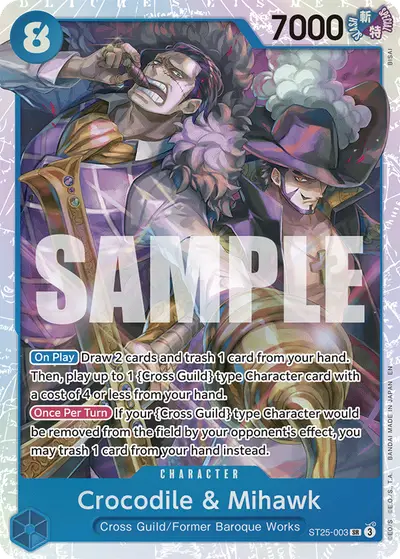 Crocodile & Mihawk ST25-003 ST25 Blue Buggy