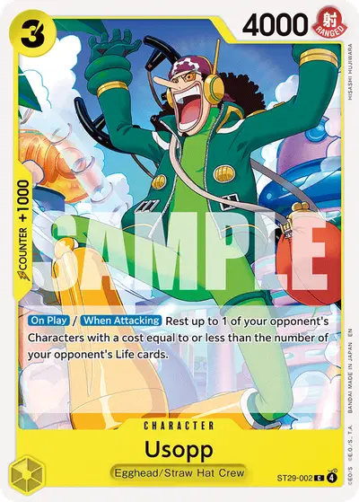 Usopp ST29-002 ST29 Egghead