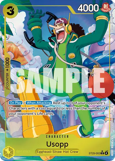 Usopp ST29-002 Full Art ST29 Egghead