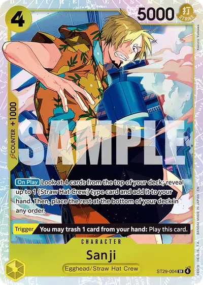 Sanji ST29-004 ST29 Egghead