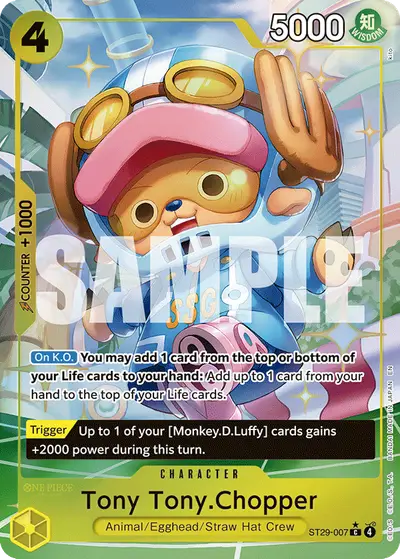 Tony Tony Chopper ST29-007 Full Art ST29 Egghead