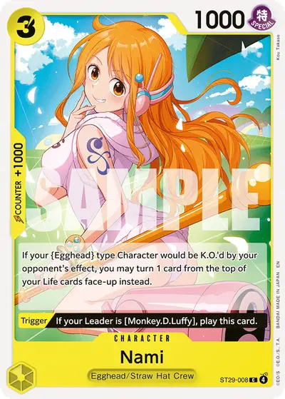 Nami ST29-008 ST29 Egghead