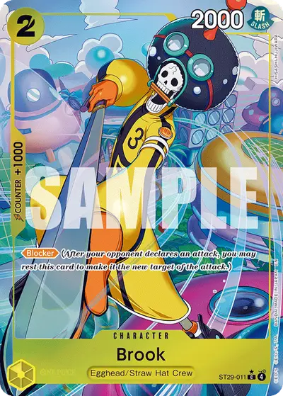 Brook ST29-011 Full Art ST29 Egghead