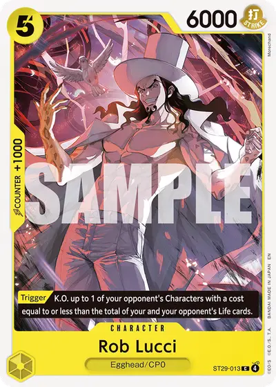 Rob Lucci ST29-013 ST29 Egghead