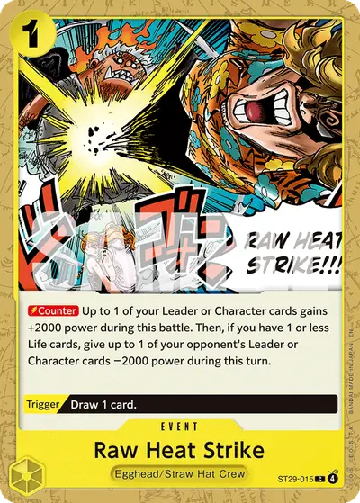 Raw Heat Strike ST29-015 ST29 Egghead