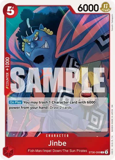 Jinbe ST30-006 ST30 Luffy & Ace