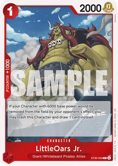 LittleOars Jr. ST30-009 ST30 Luffy & Ace