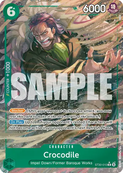 Crocodile ST30-010 Full Art ST30 Luffy & Ace