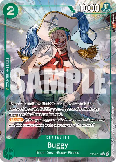 Buggy ST30-011 Full Art ST30 Luffy & Ace