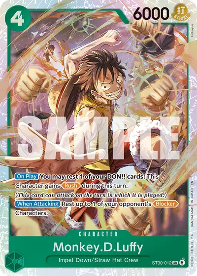 Monkey D. Luffy ST30-012 ST30 Luffy & Ace
